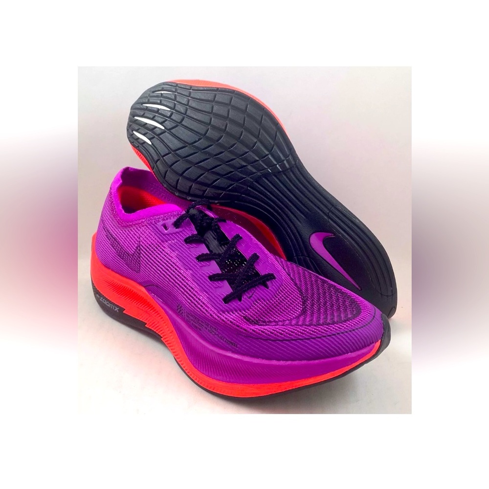 Nike zoom x vaporfly next% 2 hyper violet flash crimson